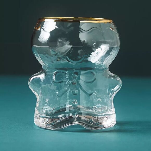 Anthropologie Other - ❤️ North Pole Gingerbread Juice Glass… It Is Absolutely Adorable!